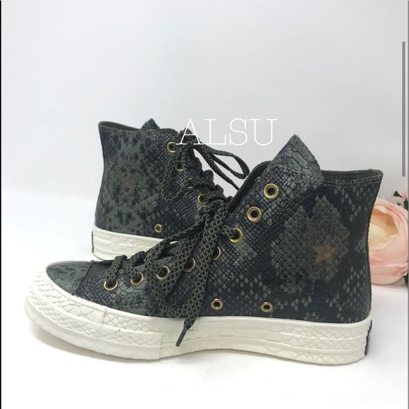 Converse Chuck 70 HI Leather Field Surplus Green - Picture 4 of 8